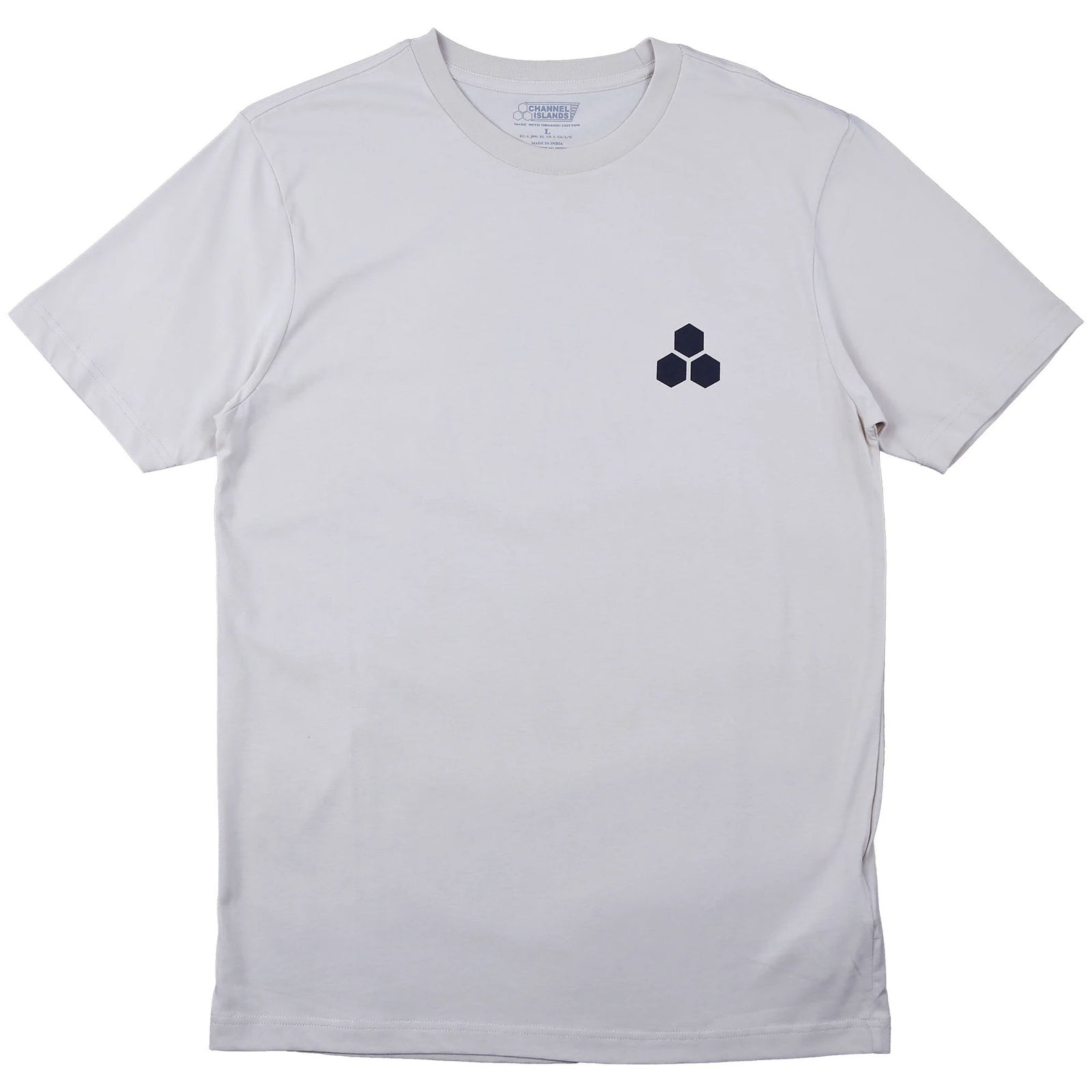 Channel Islands Quality Goods Men's S/S T-Shirt - White/Lead