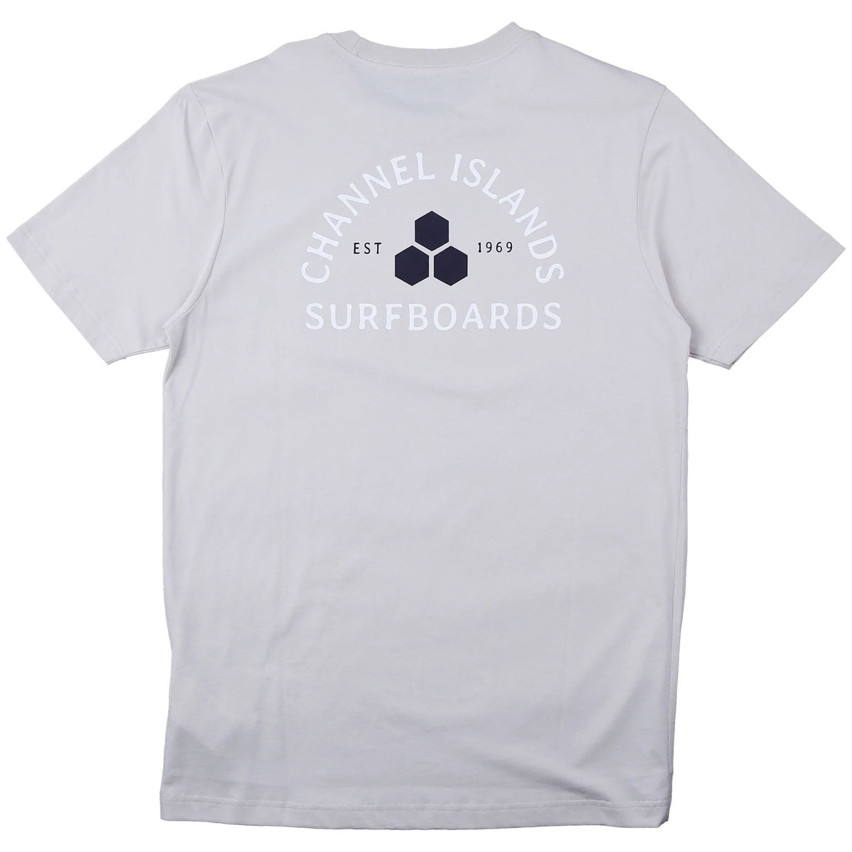Channel Islands Quality Goods Men's S/S T-Shirt - White/Lead