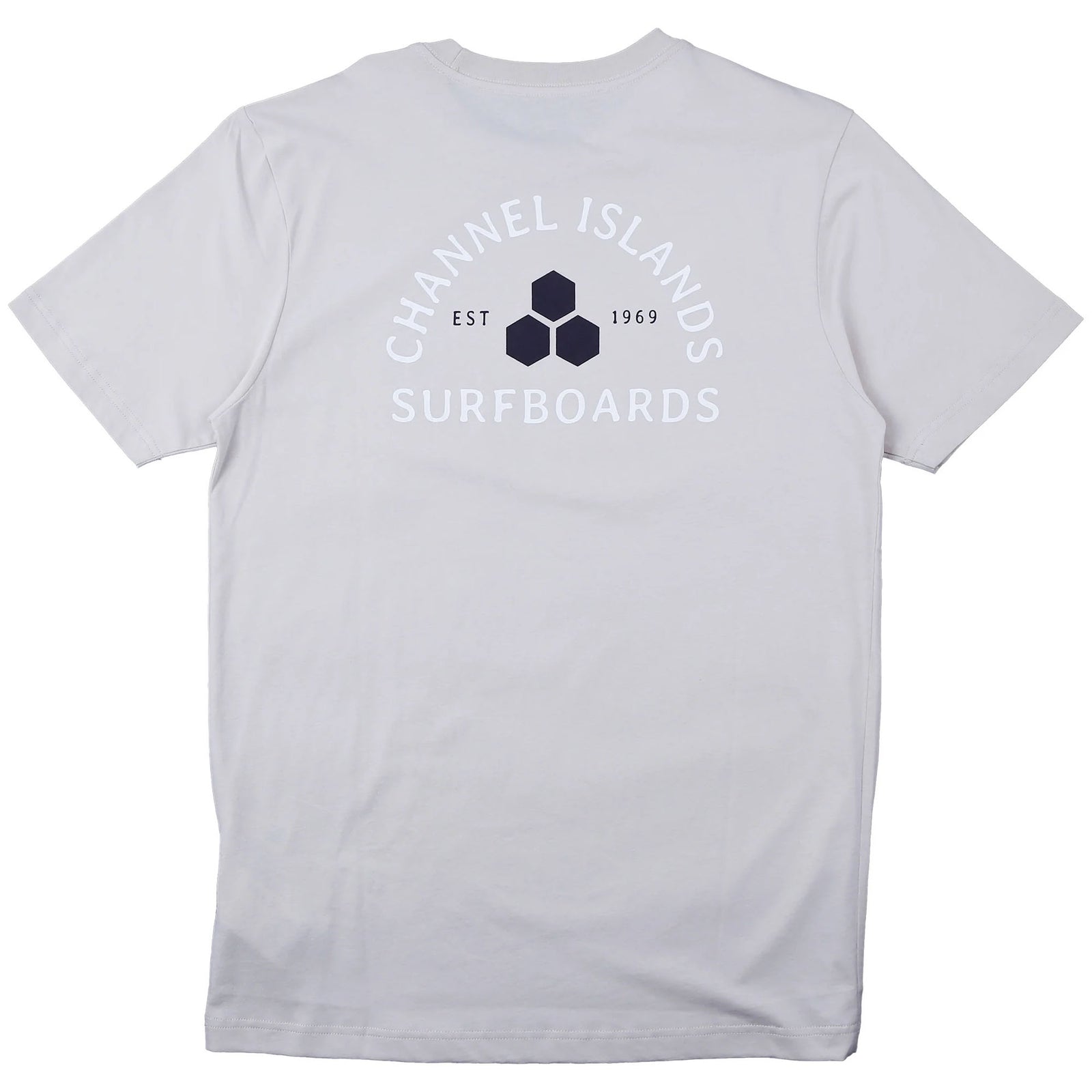 Channel Islands Quality Goods Men's S/S T-Shirt - White/Lead