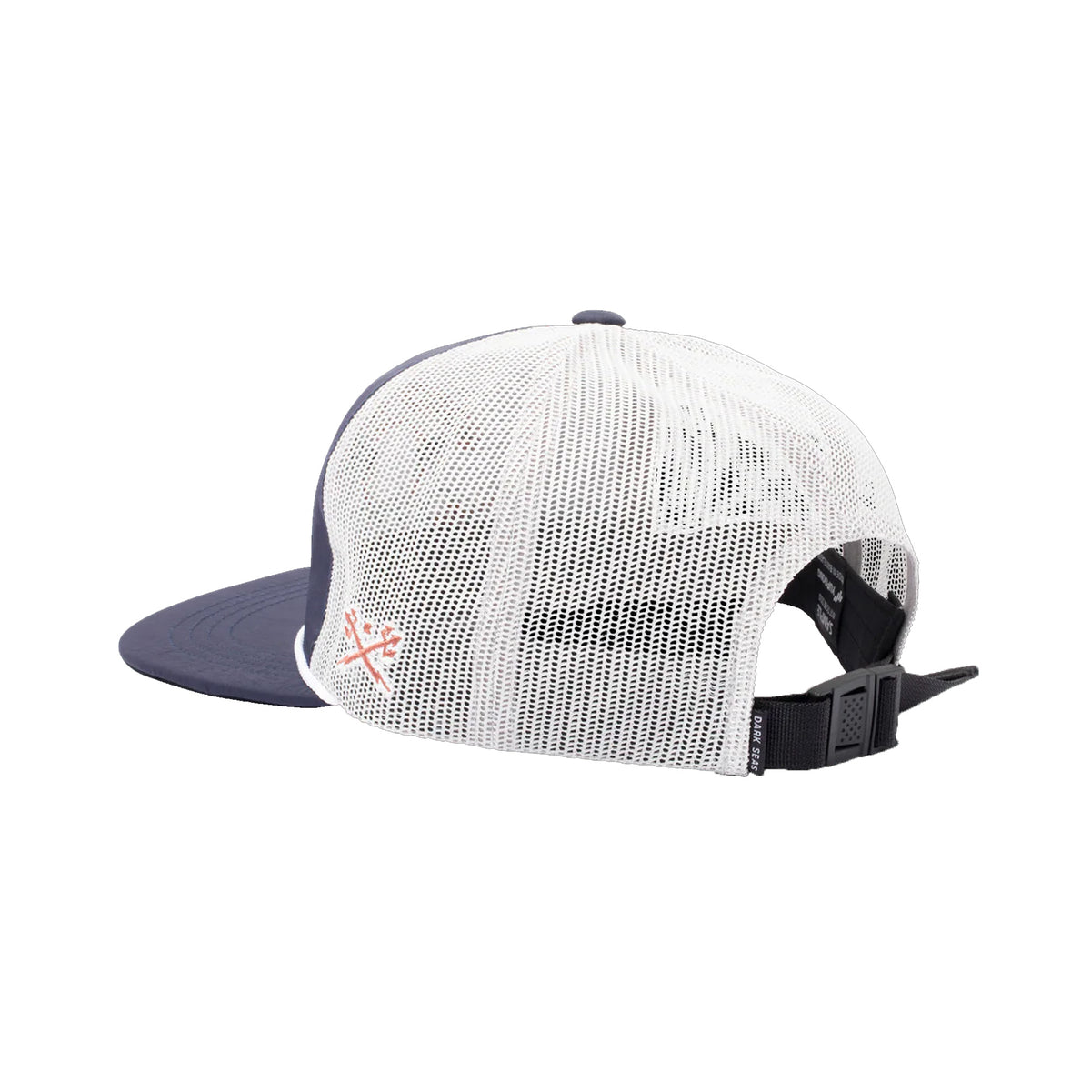 Dark Seas Gator Men's Hat - Navy/White