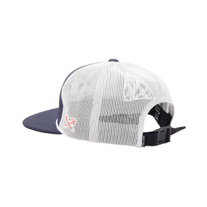 Dark Seas Gator Men's Hat - Navy/White