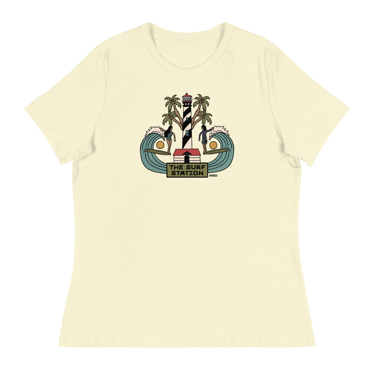 Surf Station x Iggy Pazz Nose Ride Women's Relaxed T-Shirt