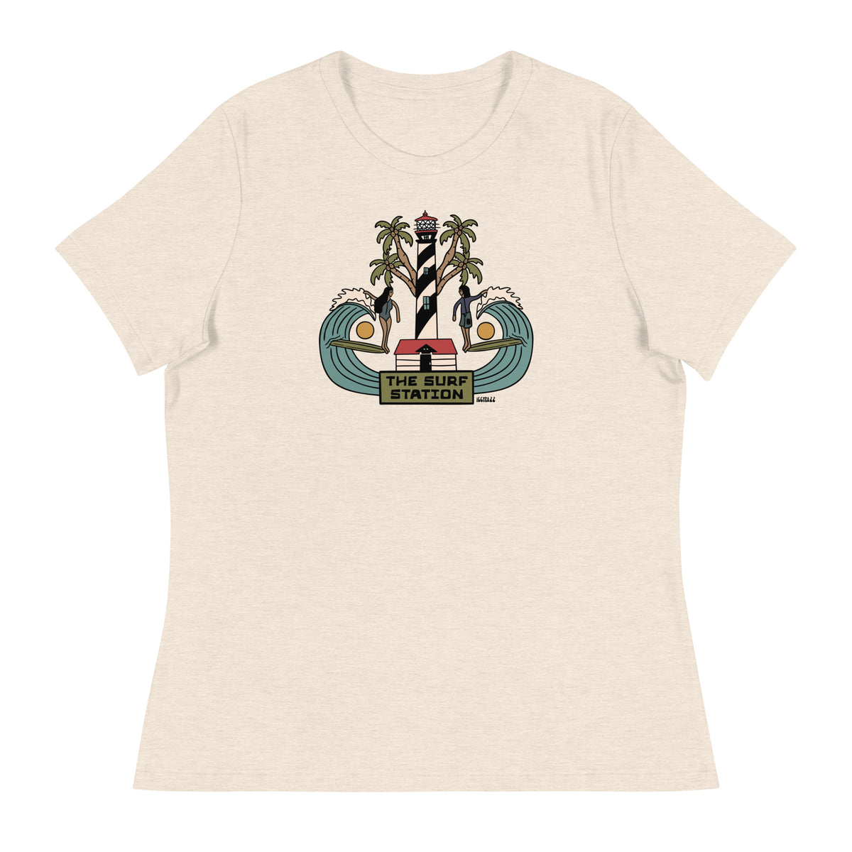 Surf Station x Iggy Pazz Nose Ride Women's Relaxed T-Shirt