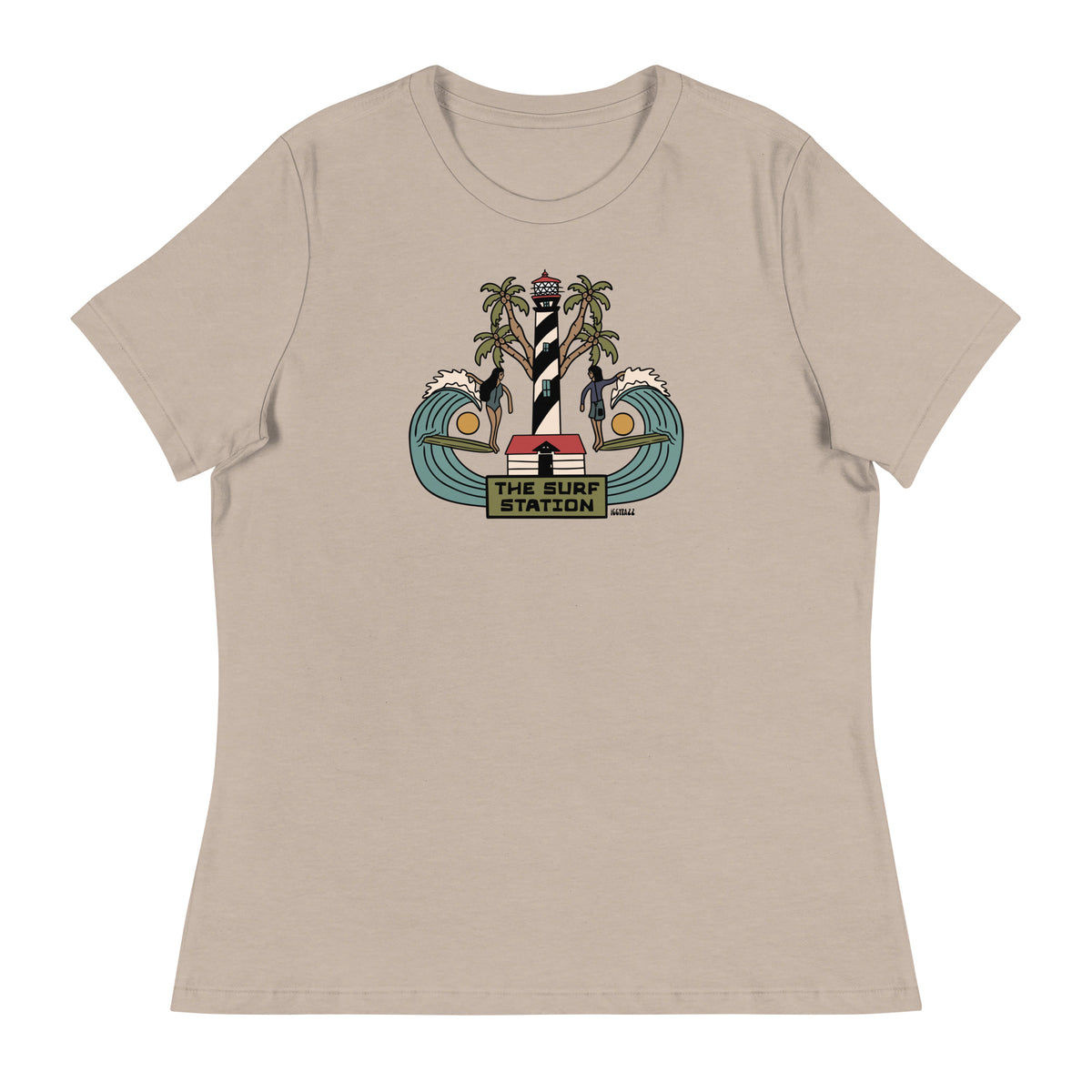 Surf Station x Iggy Pazz Nose Ride Women's Relaxed T-Shirt