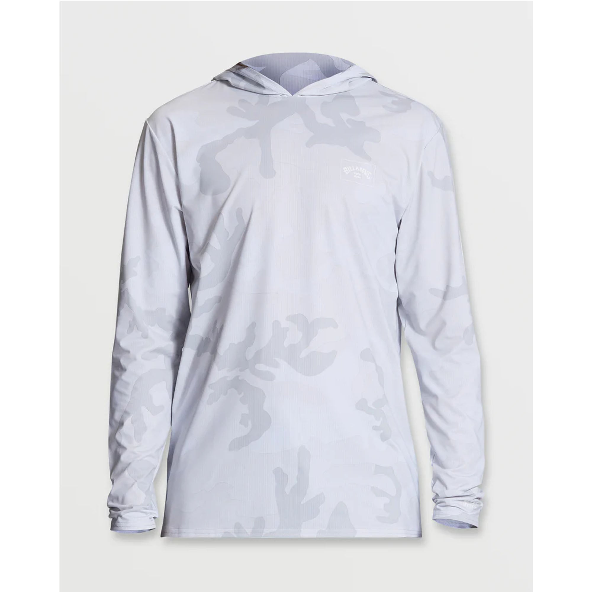 Billabong Arch Mesh Hooded Men's L/S Sun Shirt - Wood Camo