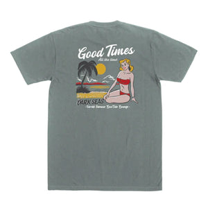 Dark Seas Beachfront Pigment Men's S/S T-Shirt