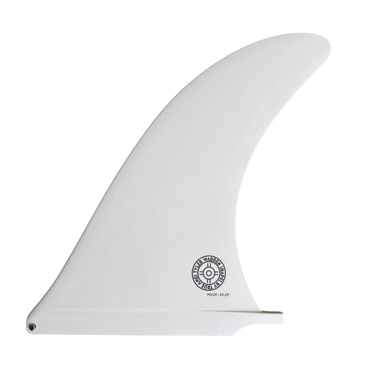 True Ames Tyler Warren Pivot Longboard Fin - 9.75"/White