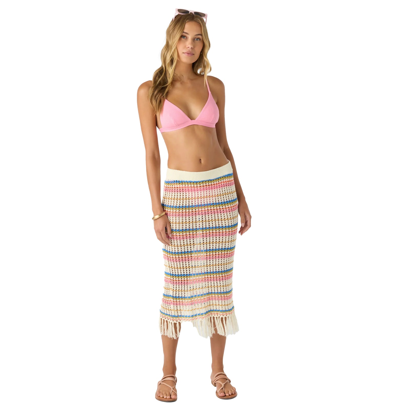 O'Neill Ryan Stripe Women's Skirt - Vanilla