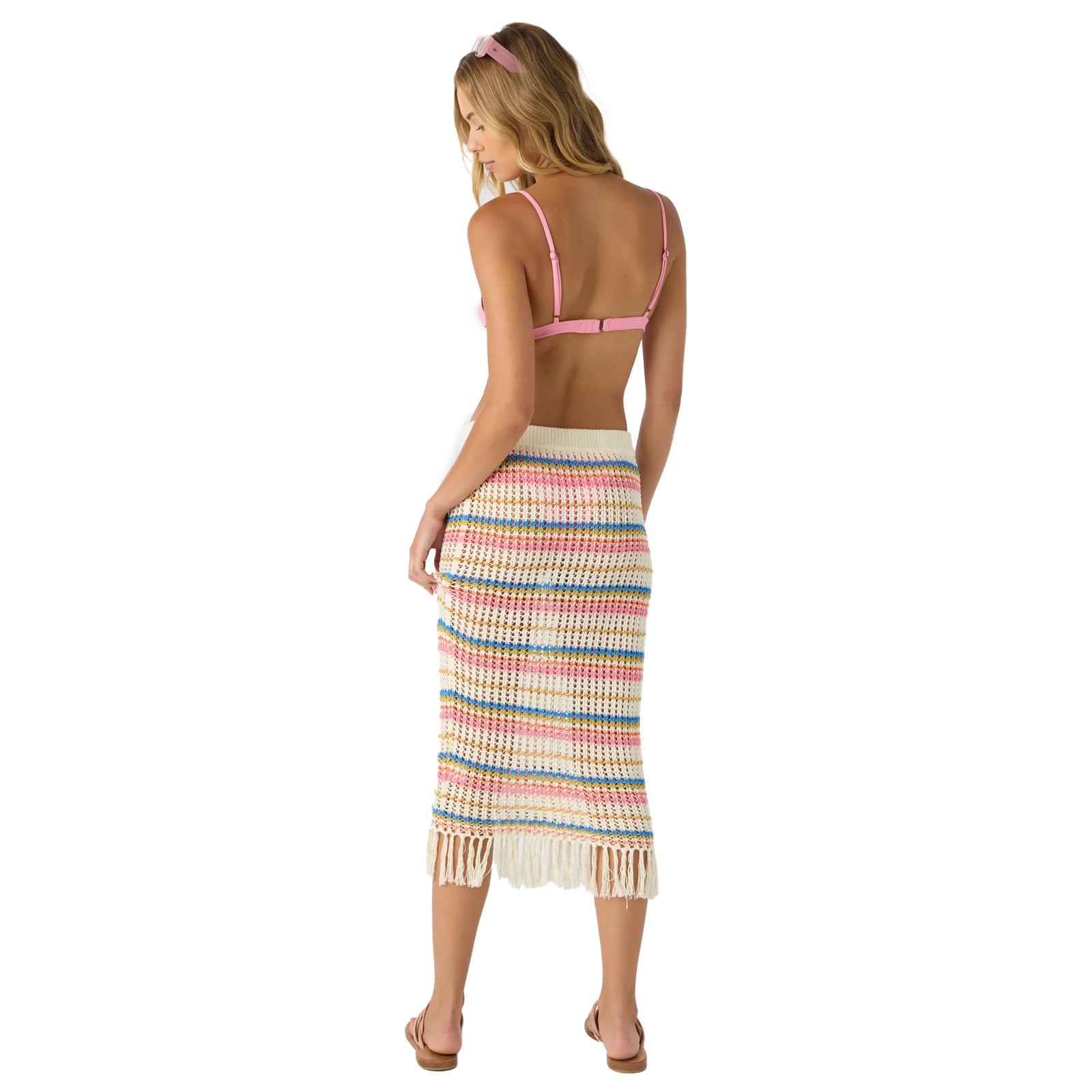 O'Neill Ryan Stripe Women's Skirt - Vanilla