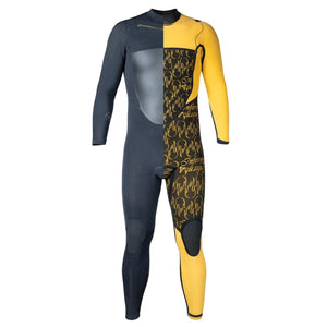 Xcel Drylock 3/2mm Chest-Zip Men's L/S Fullsuit Wetsuit - Black