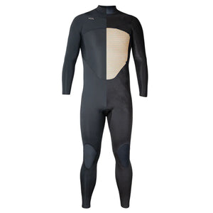 Xcel Axis 3/2mm Back-Zip Men's L/S Fullsuit Wetsuit - Black