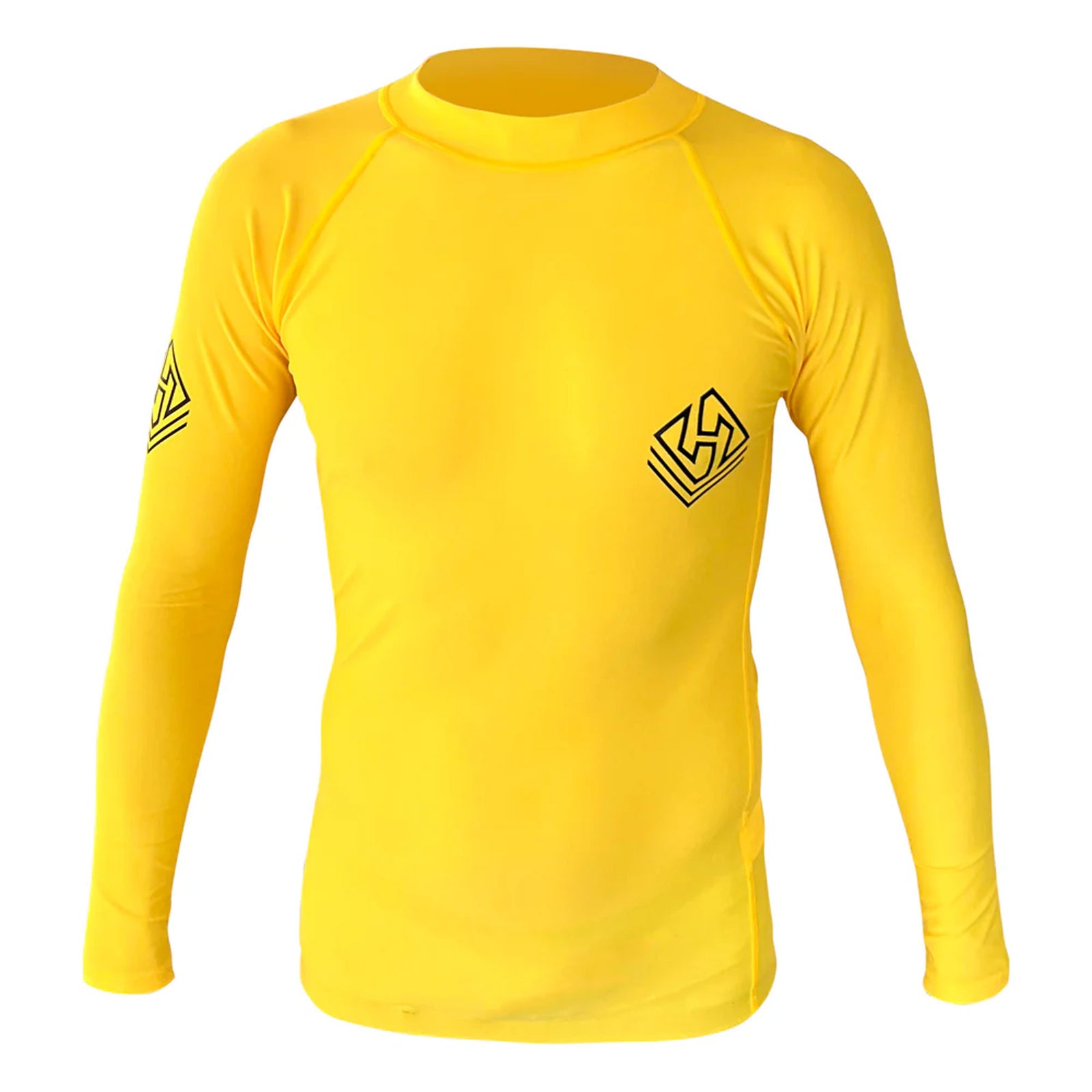 Hubboards Lycra L/S Rashguard - Yellow