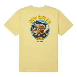 Katin Vantasy Men's S/S T-Shirt - Dusty Yellow Vintage Wash
