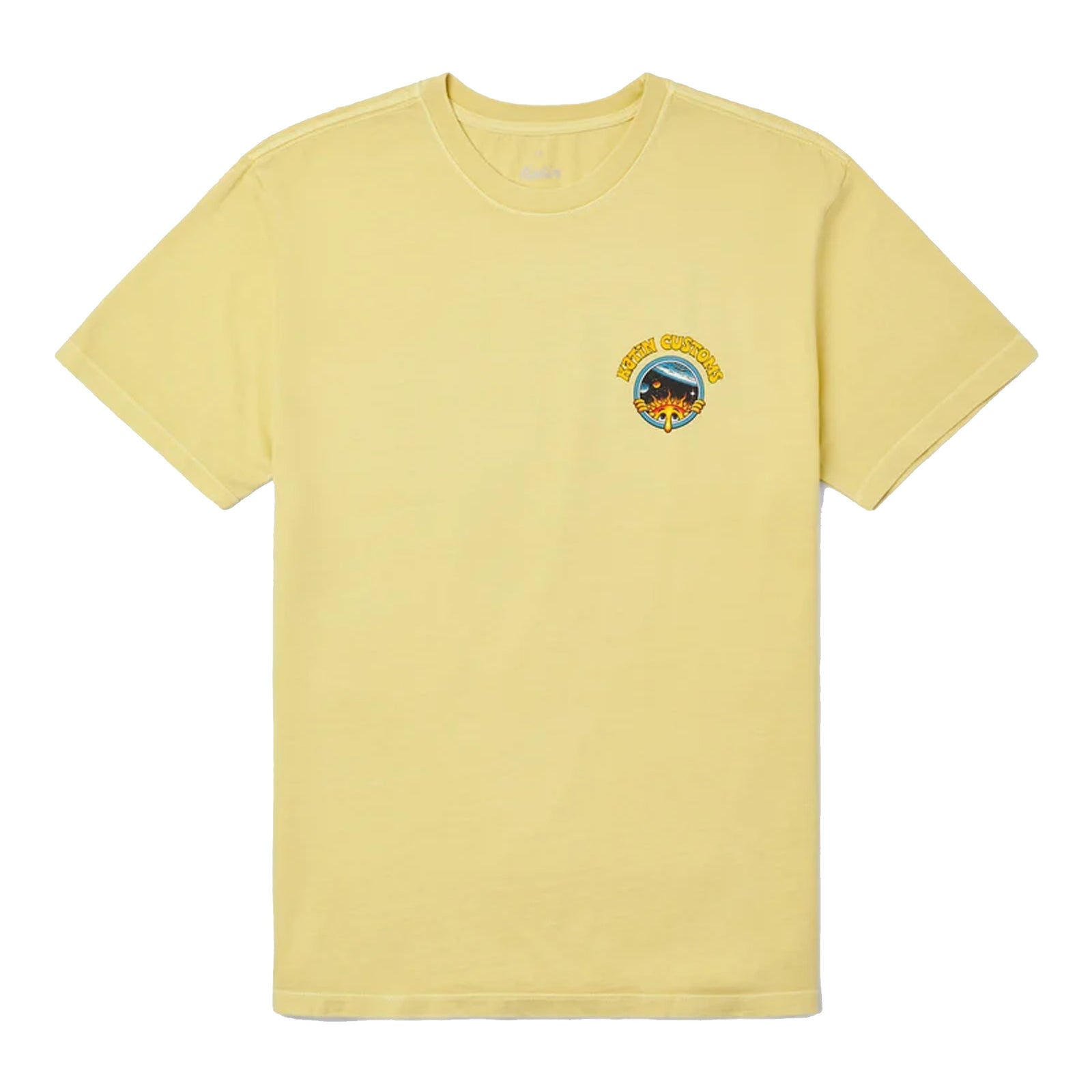 Katin Vantasy Men's S/S T-Shirt - Dusty Yellow Vintage Wash