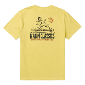 Katin Conejo Men's S/S T-Shirt - Yellow