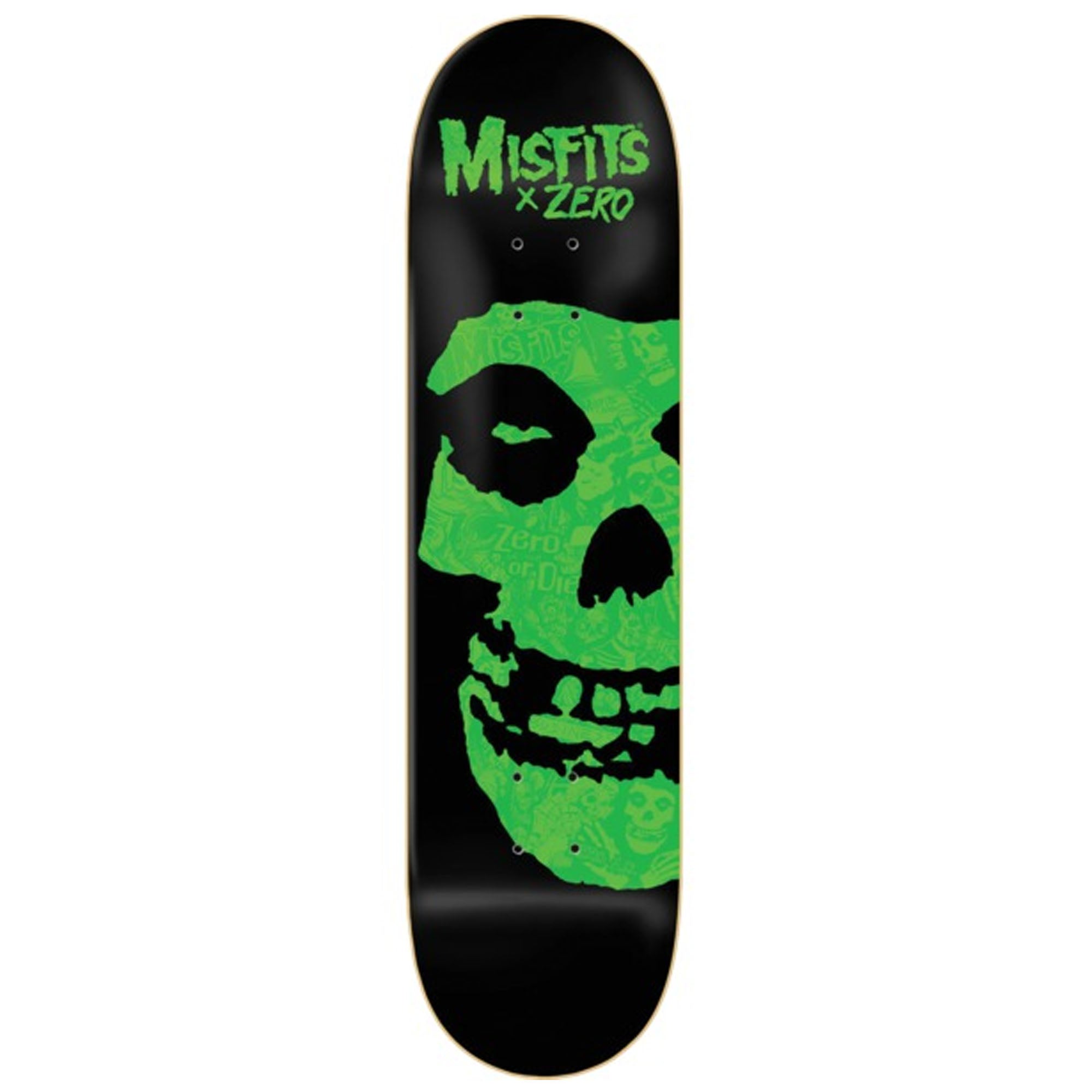 Zero x Misfits Fiend Collage 8.5" Skateboard Deck