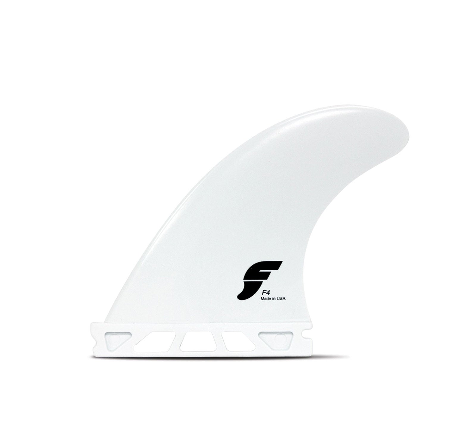 Futures F6 Thermotech Tri Surfboard Fins - Medium/White