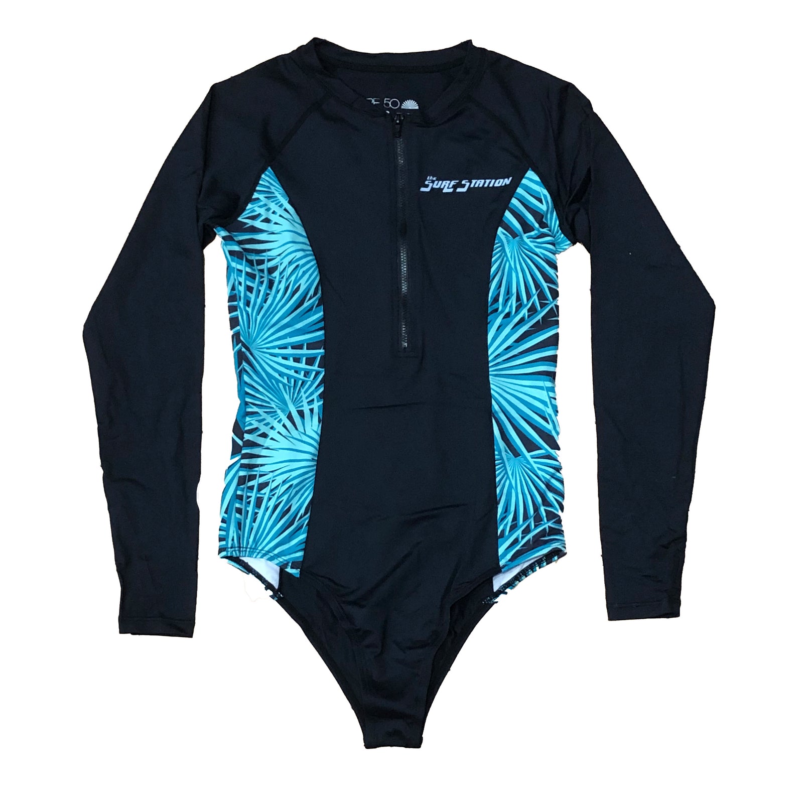 Surf Station Seaz Women's L/S One-Piece Swim Suit