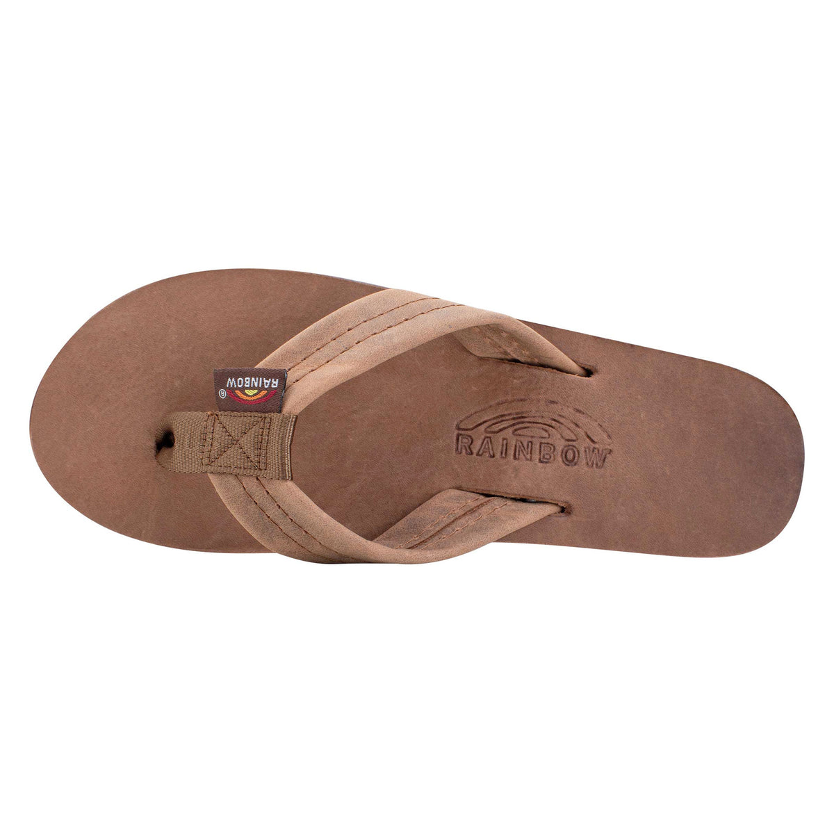 Rainbow Single Luxury Thick Women's Sandals - Nogales Wood