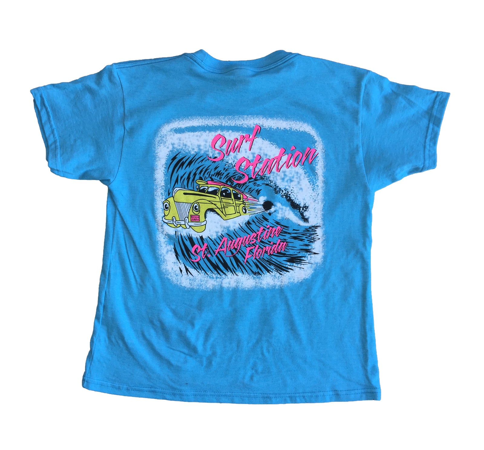 Surf Station Shooting Barrel Youth Boy's S/S T-Shirt