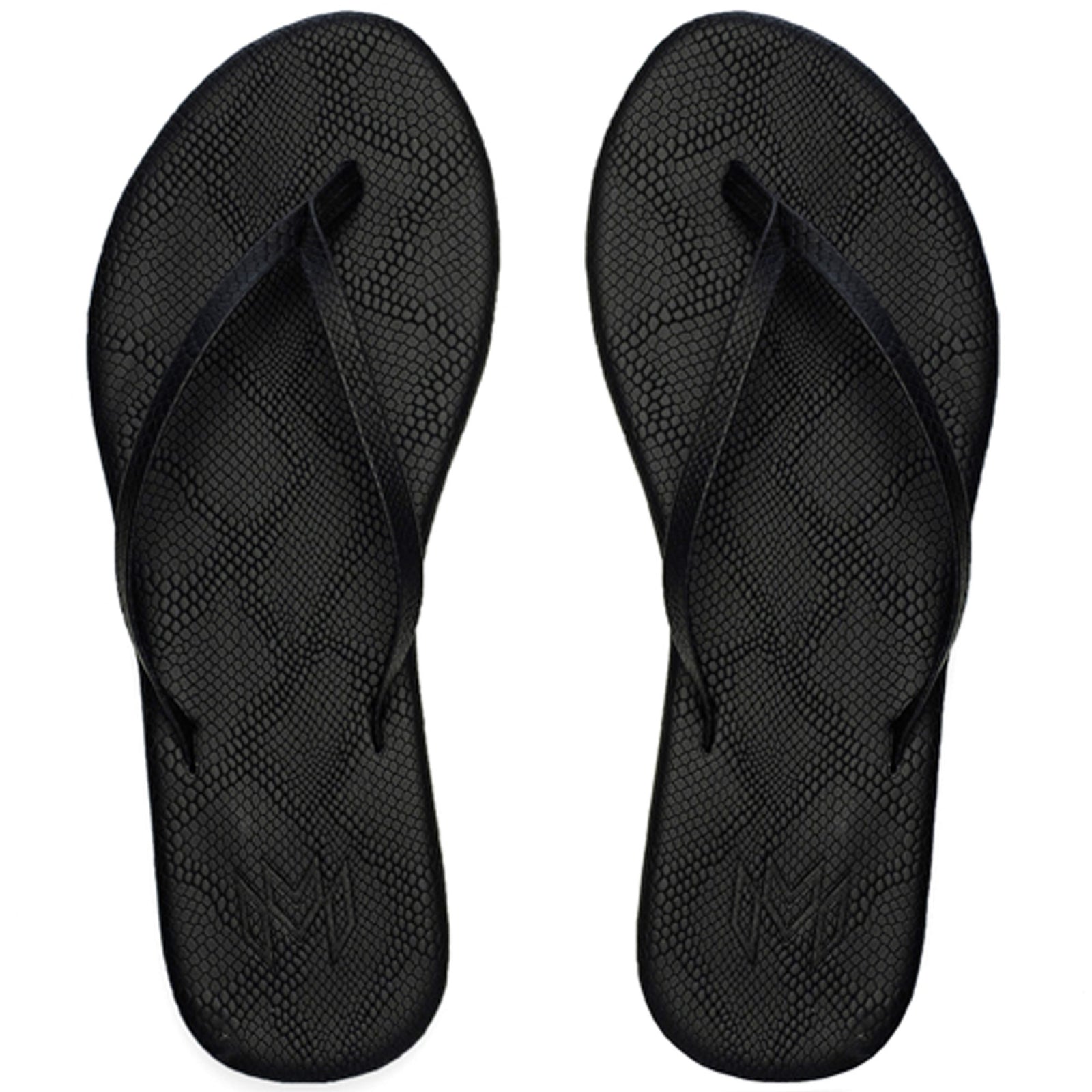 Malvados Lux Reptile Women's Sandals - Black