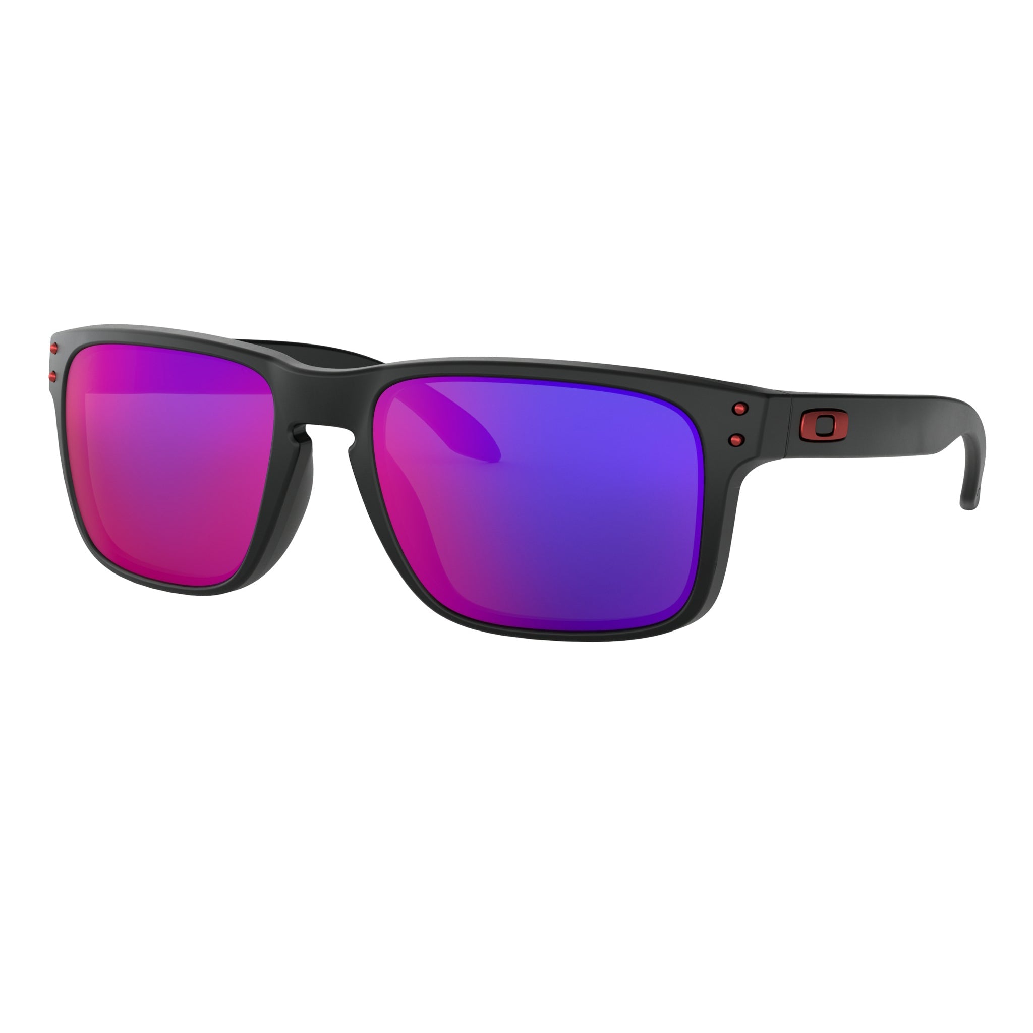 Oakley Holbrook Men's Sunglasses Matte Black/ Positive Red