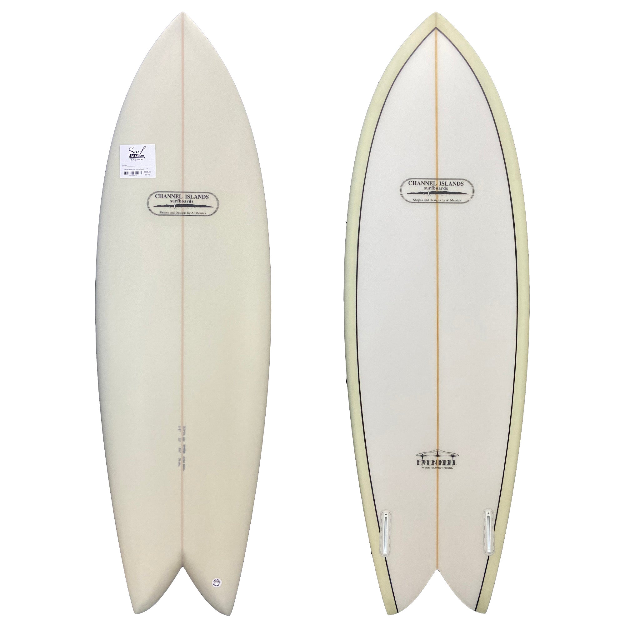 CHANNEL ISLANDS EVEN KEEL 5’5” (29L)