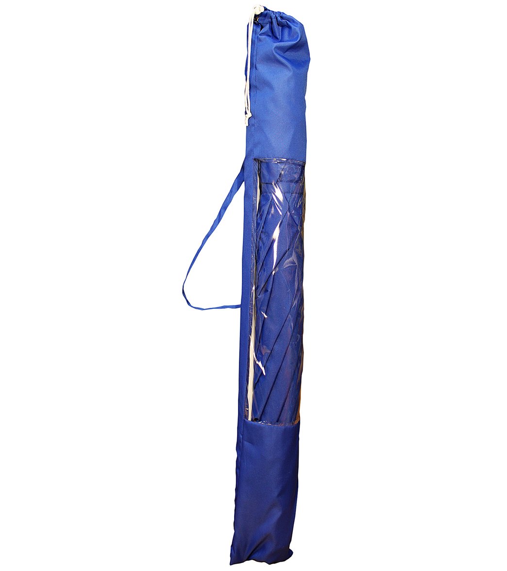 Wet Products Beach Umbrella With Tilt and Sling Pack - Blue