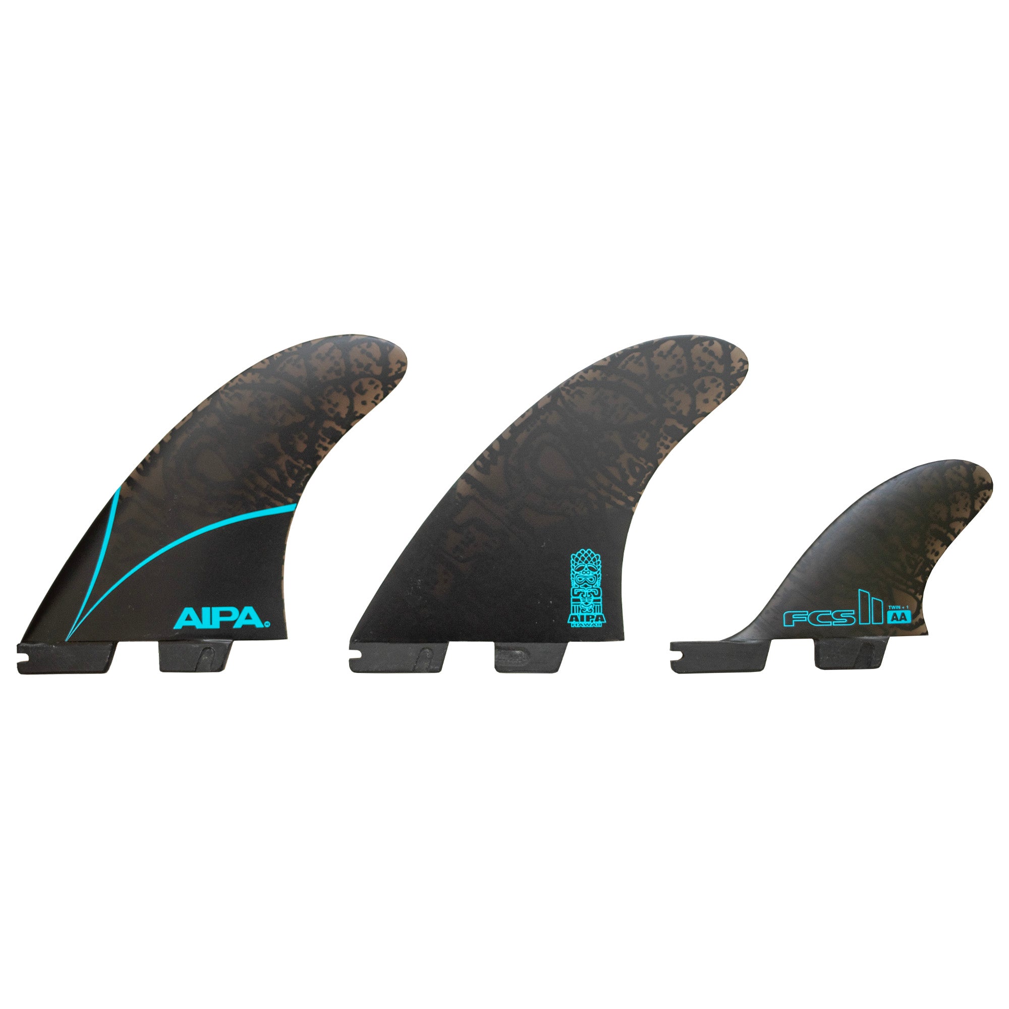 FCS II AIPA 2+1 Surfboard Fins