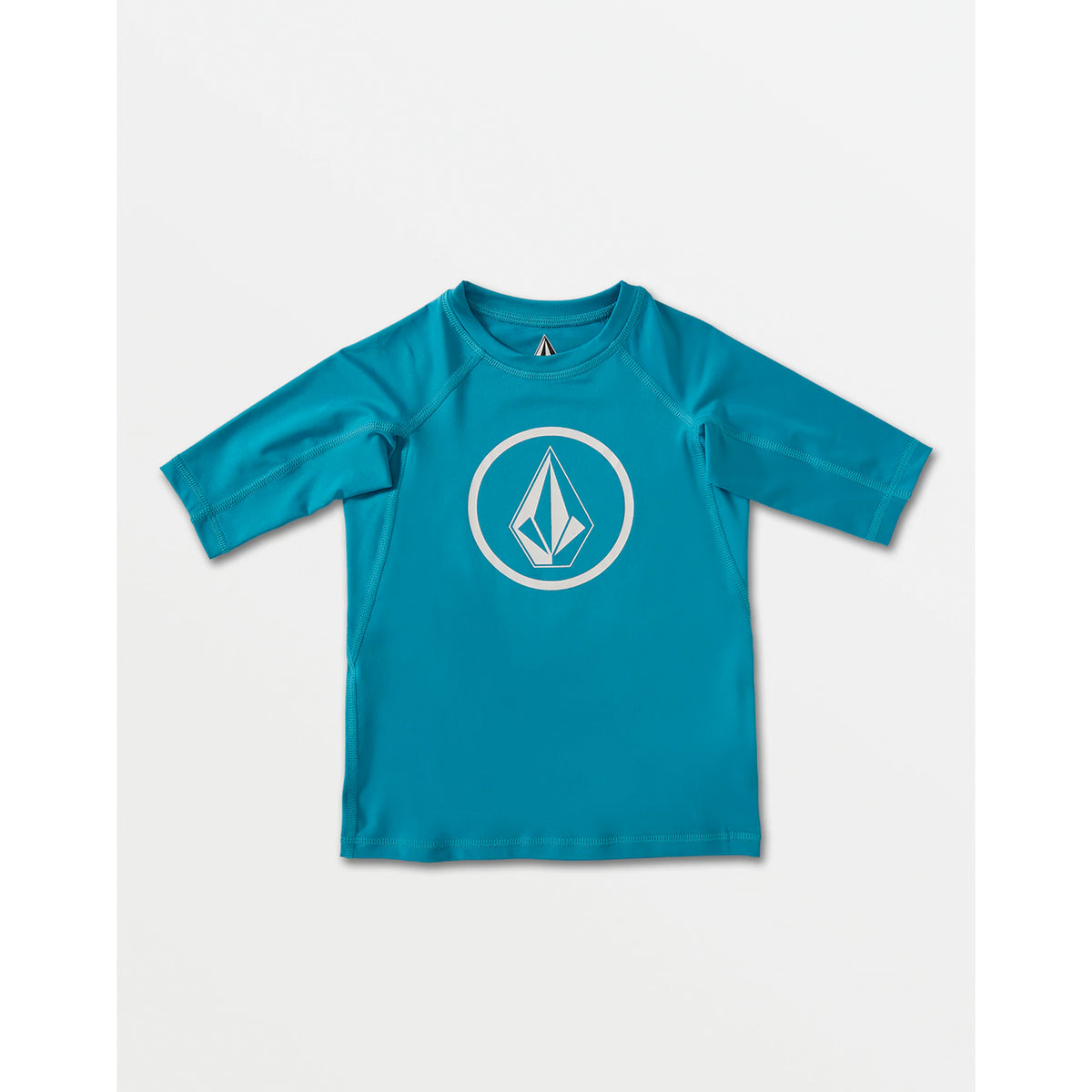 Volcom Lido Solid Toddler Boy's S/S UPF 50 Rashguard
