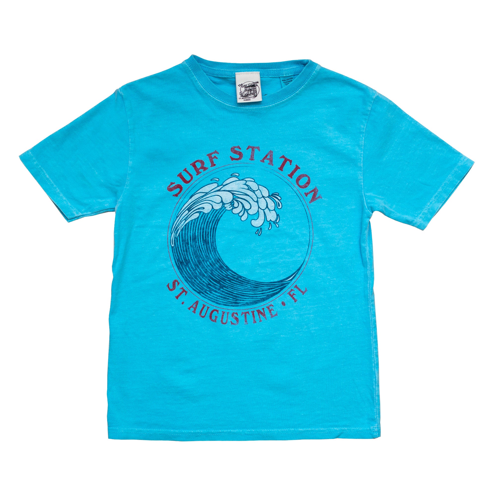 Surf Station Big Wave Youth Girl's S/S T-Shirt