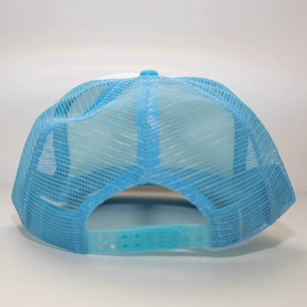 Surf Station Paisley Trucker Hat - Light Blue/White