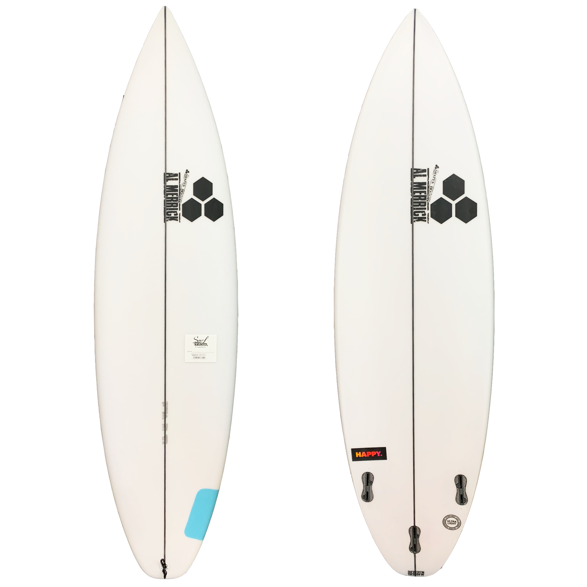 Channel Islands Happy Plus Surfboard - FCS II