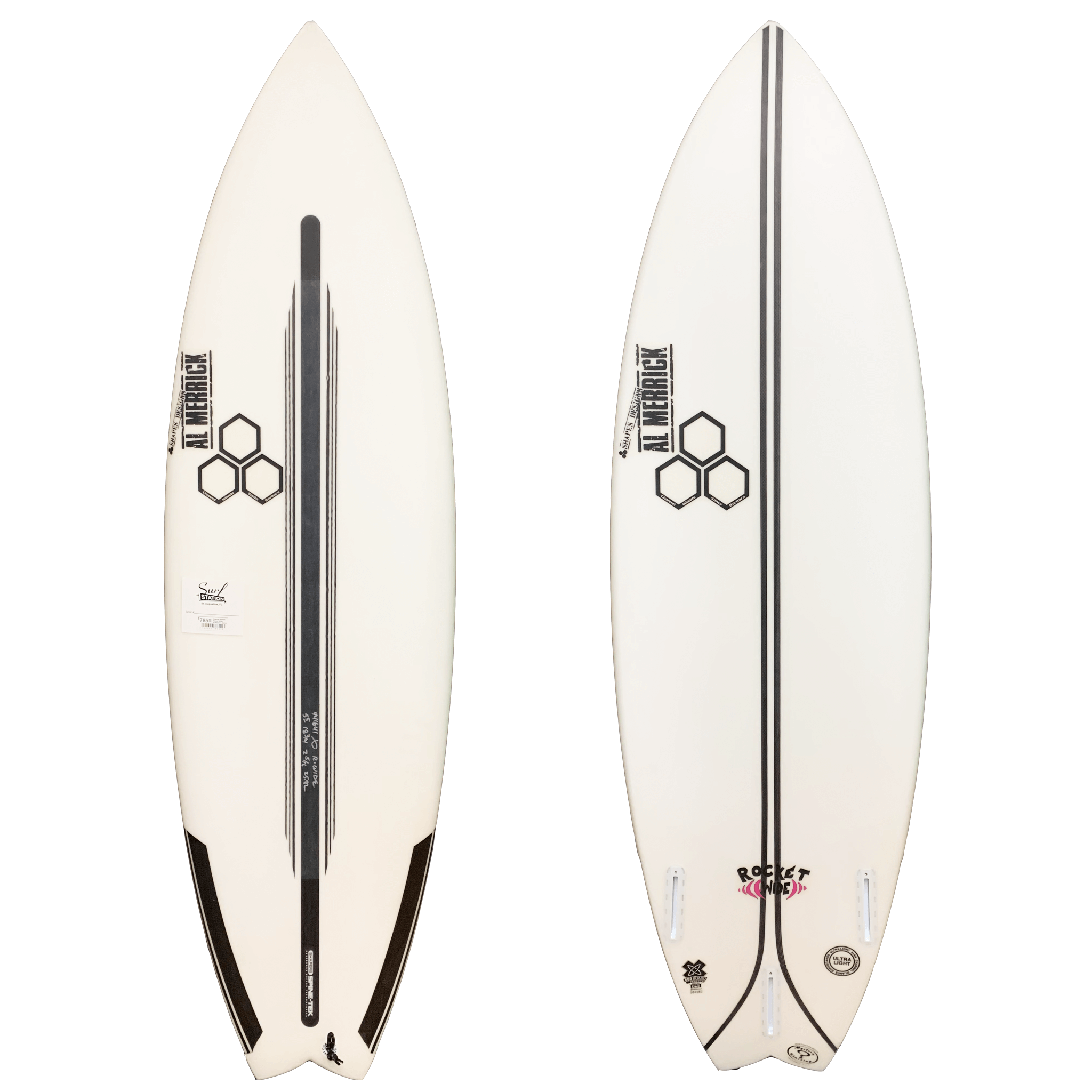 Channel Islands Rocket Wide Spine-Tek Surfboard - Futures - Surf