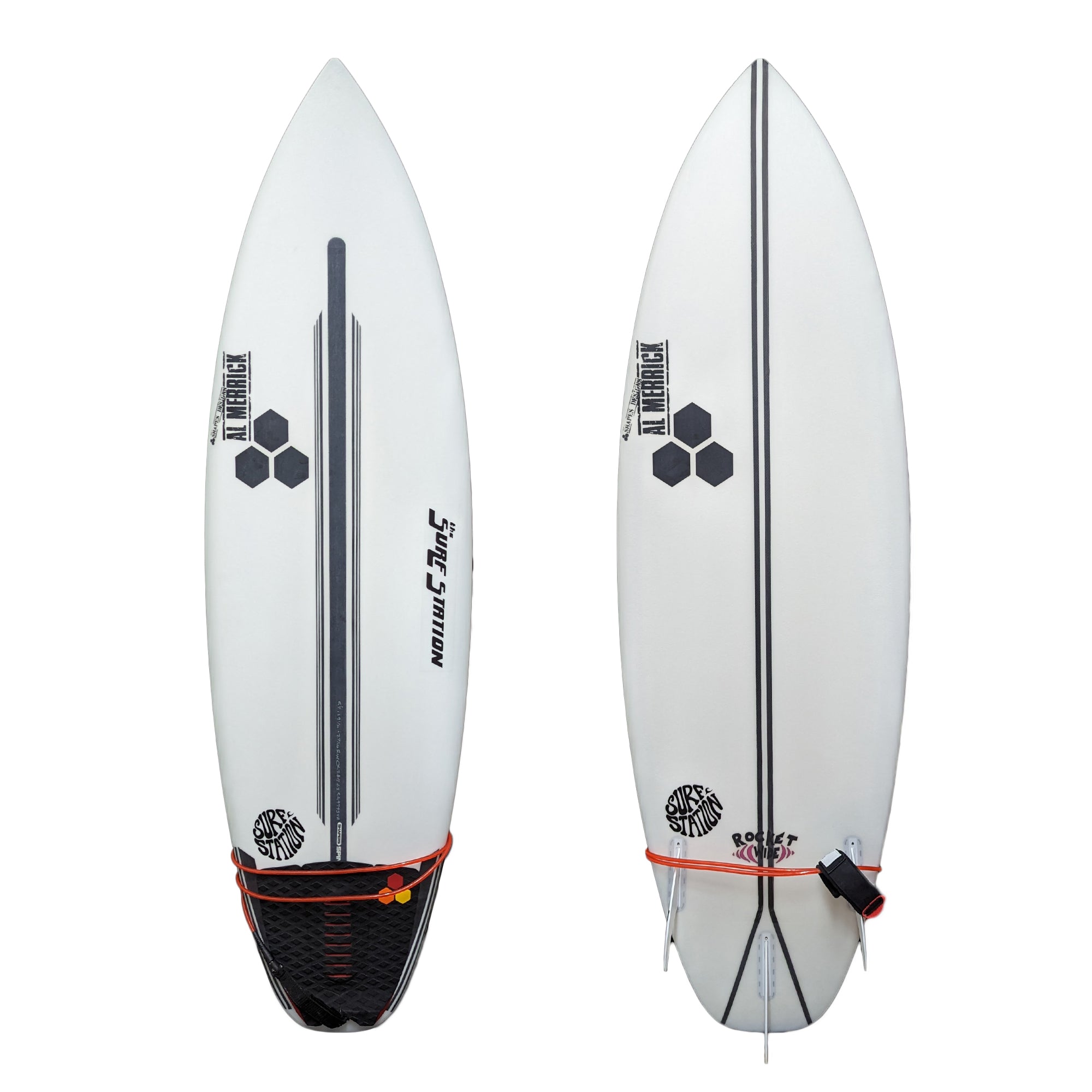 Channel Islands Rocket Wide Squash Spine-Tek Demo Surfboard