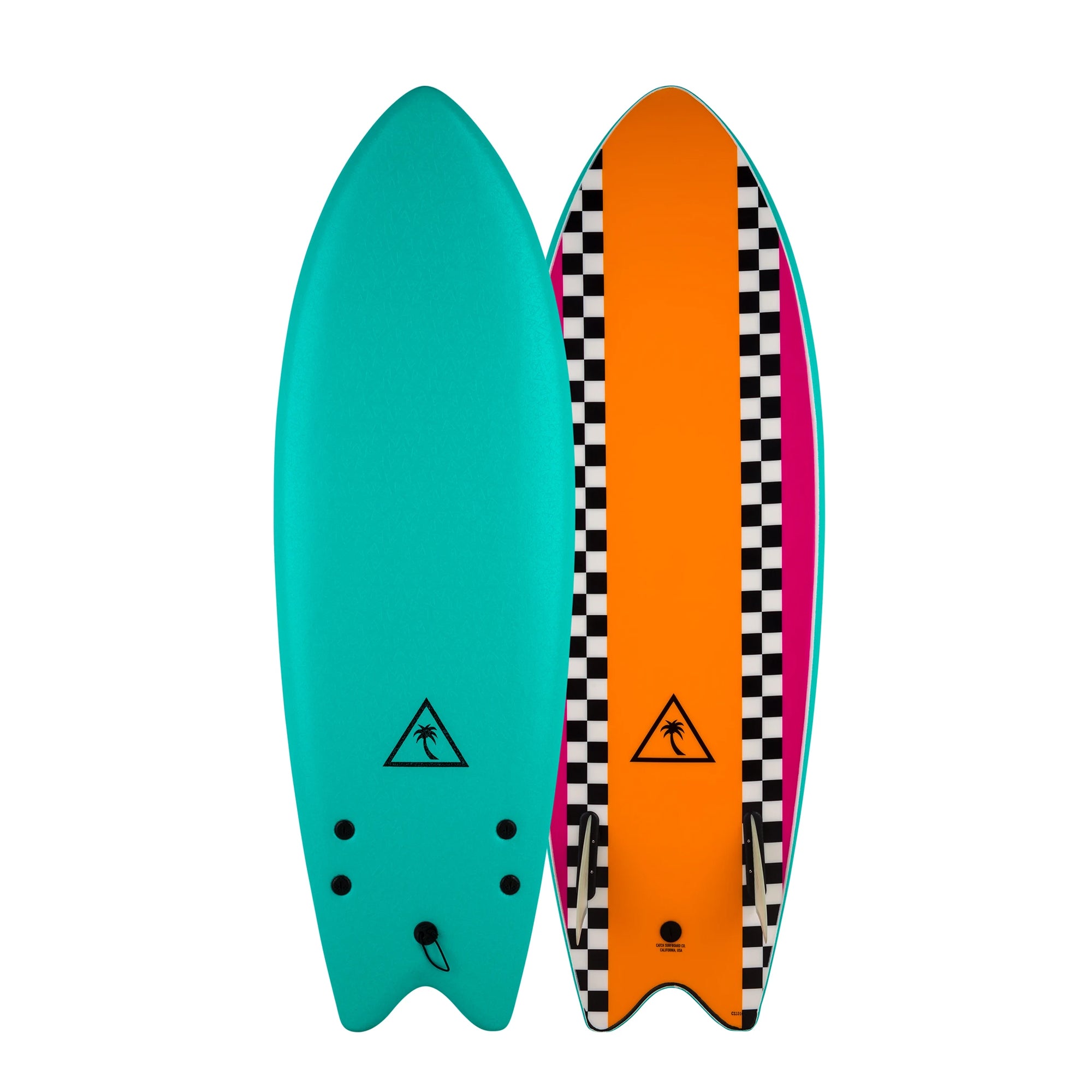 Catch Surf Heritage 5'6 Retro Fish Soft Surfboard