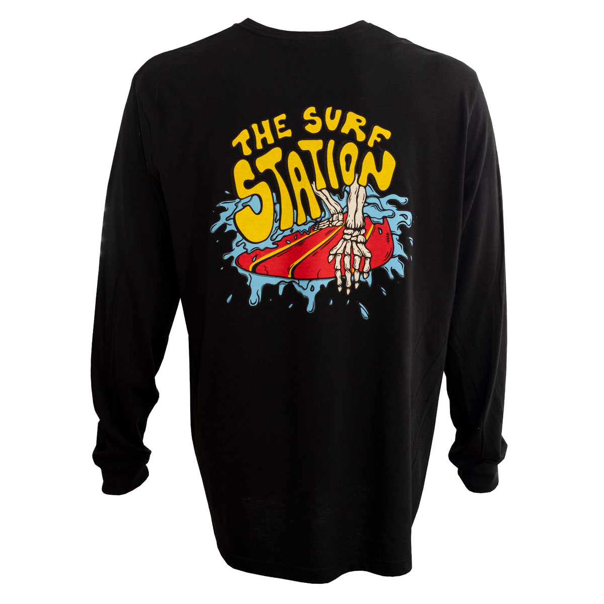 Surf Station x Chase Berenson Cheater 5 Youth Boy's L/S T-Shirt - Black