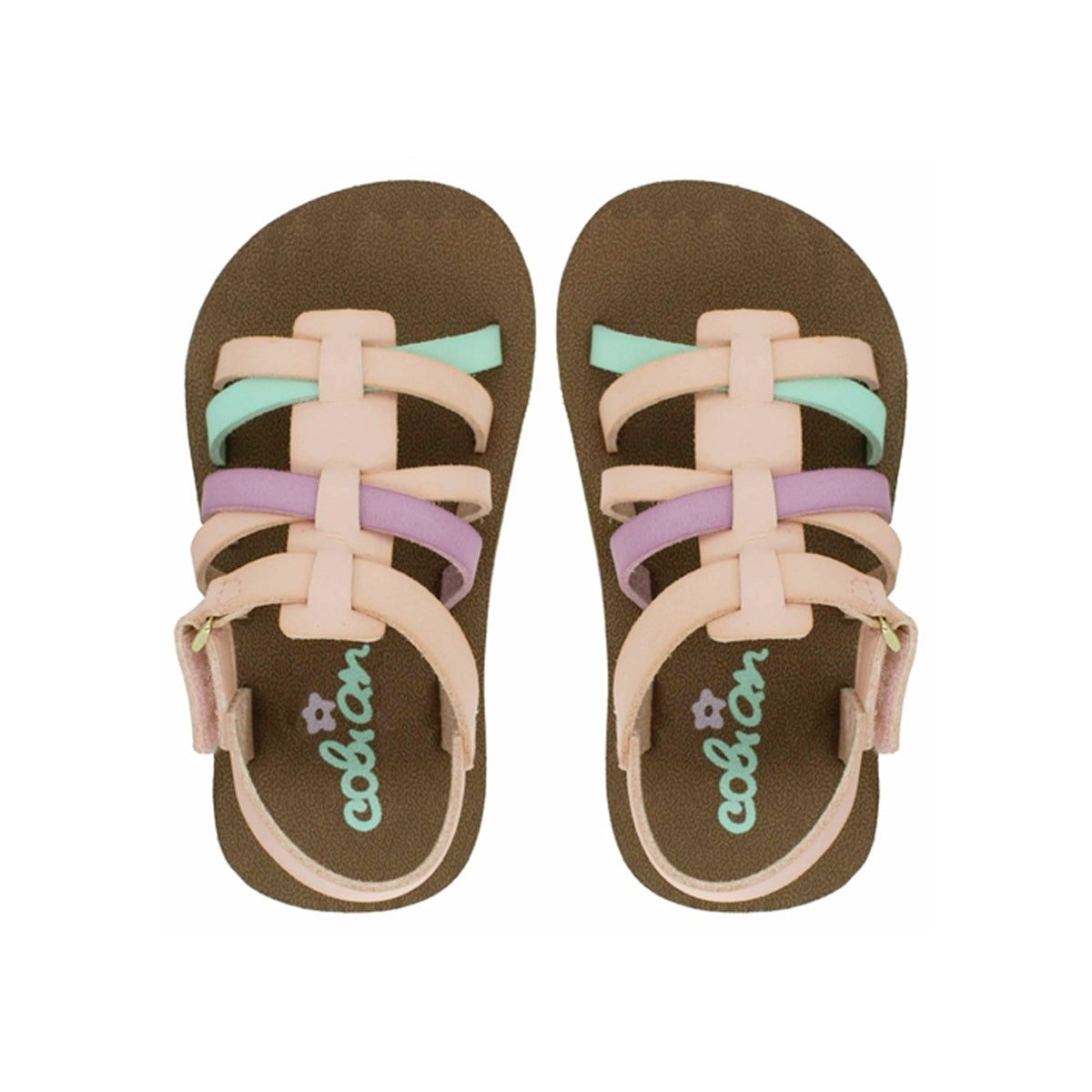 Cobian Sophia Toddler Girl's Sandals - Multi