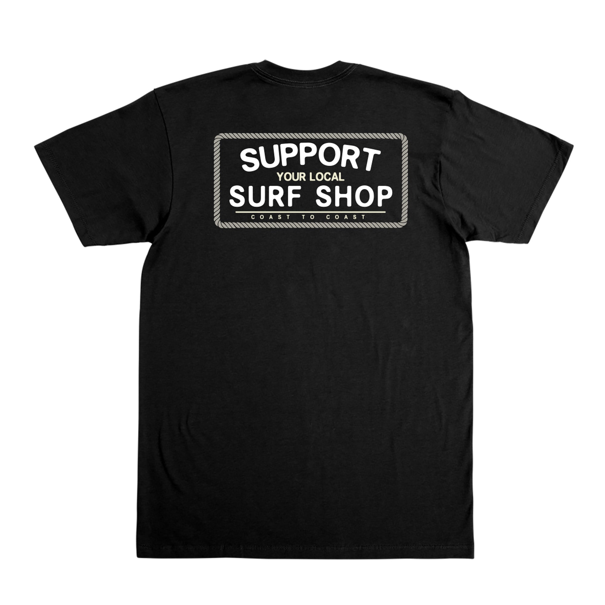 Dark Seas Surf Shop Support Men's S/S T-Shirt