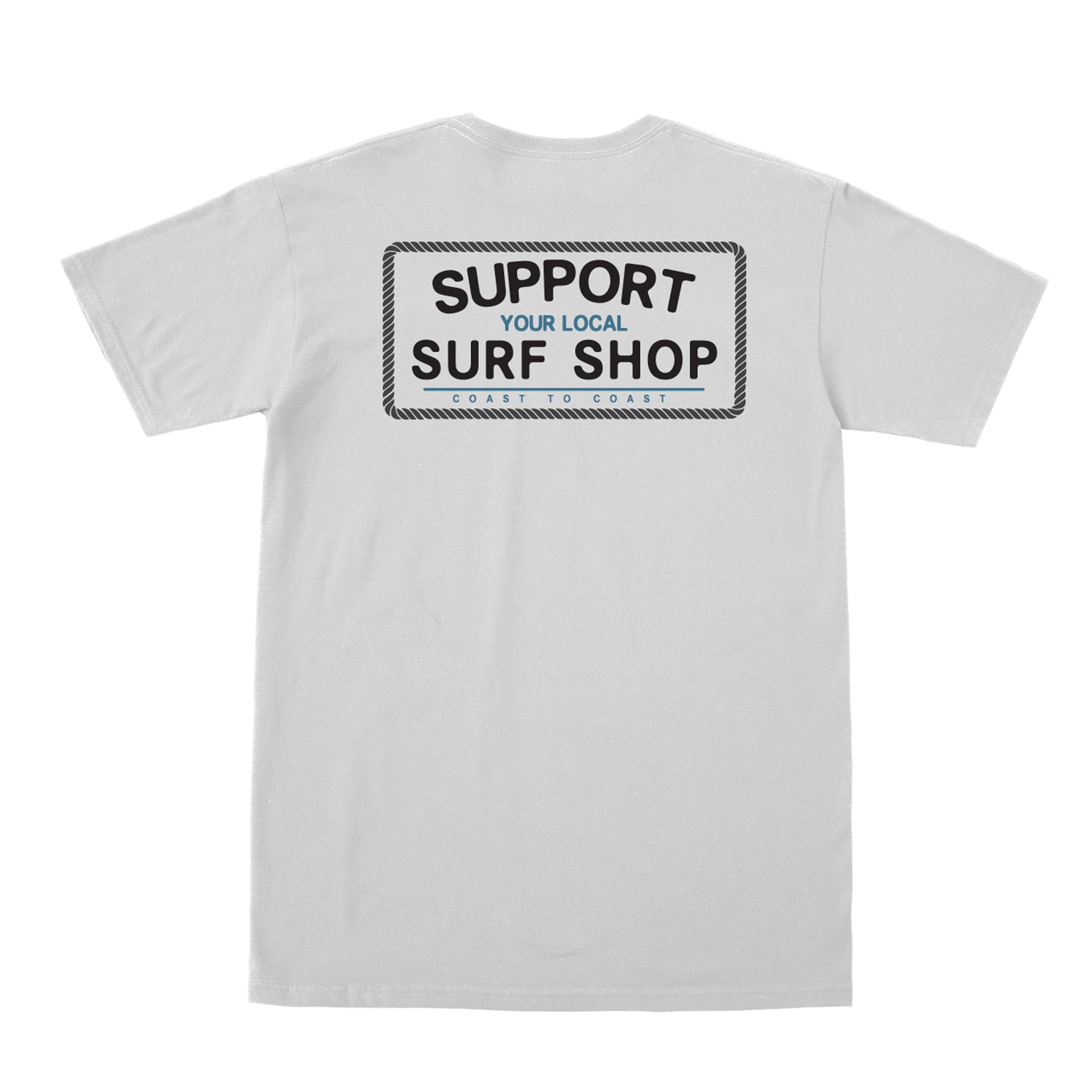 Dark Seas Surf Shop Support Men's S/S T-Shirt