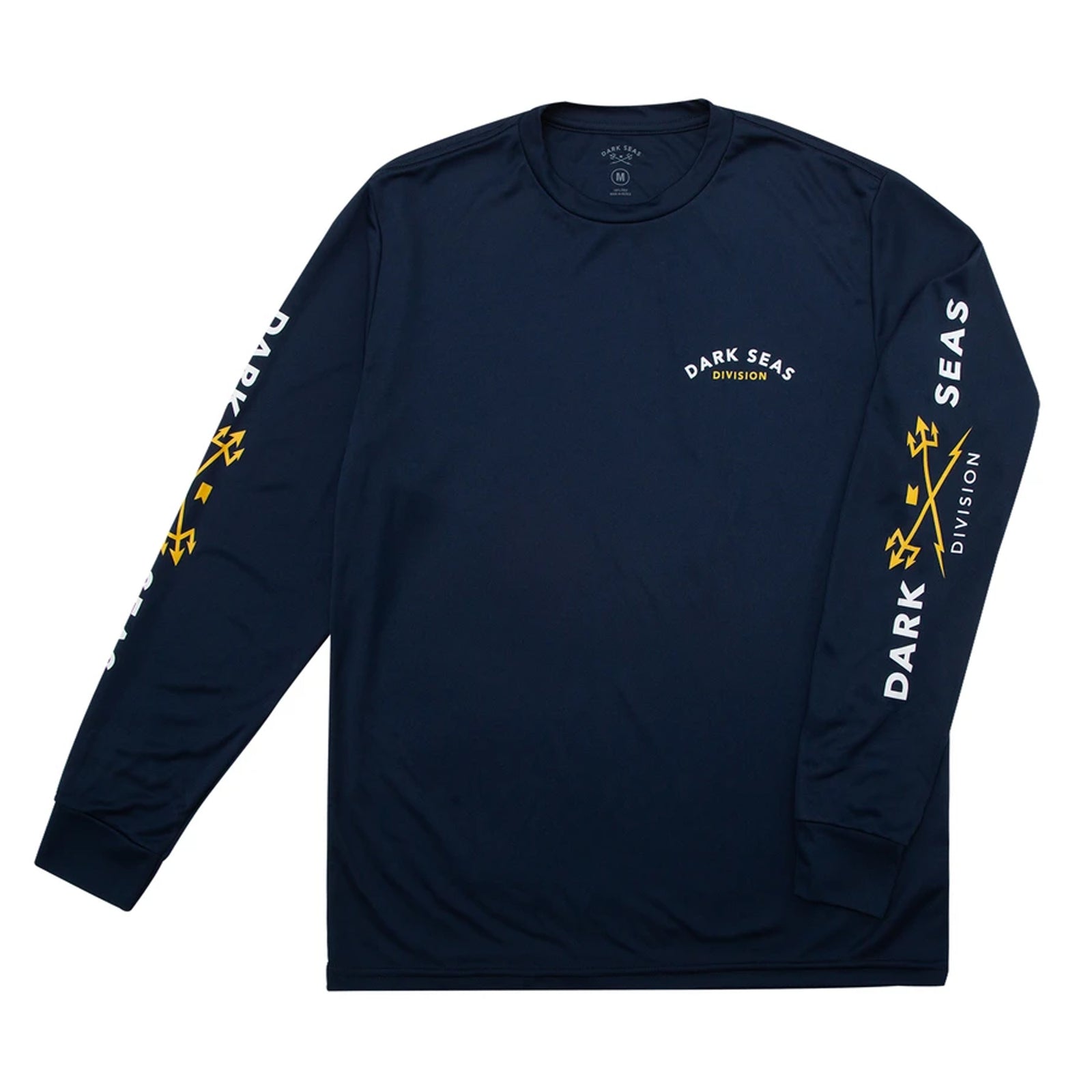 Dark Seas Headmaster Men's L/S Rashguard - Navy