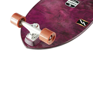 Hamboard Biscuit 24" Surf Skate Skateboard - Deep Space