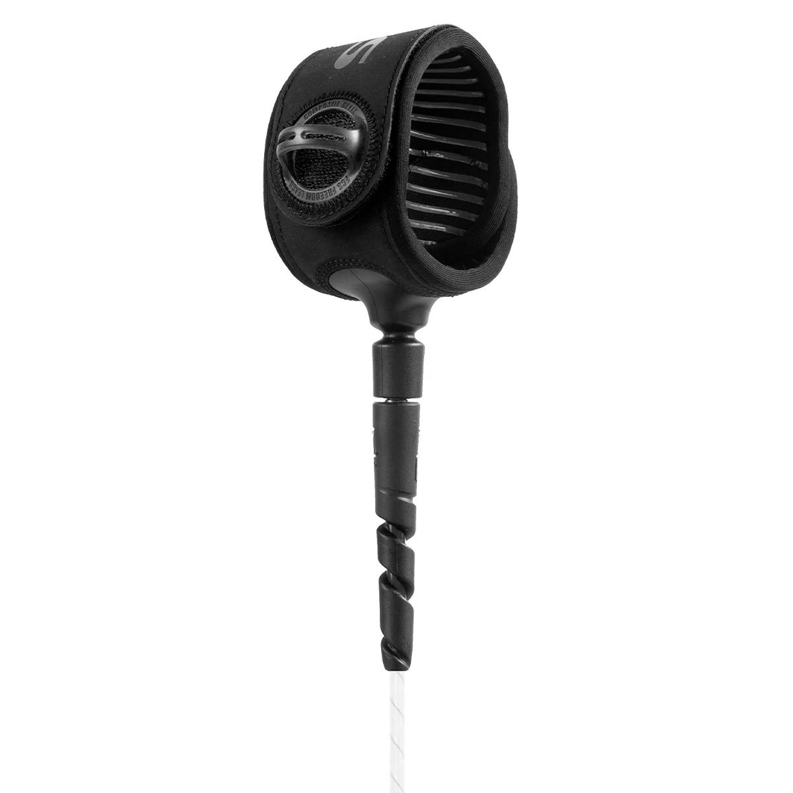 FCS Freedom Helix Comp Surfboard Leash - 6'/Natural/Black