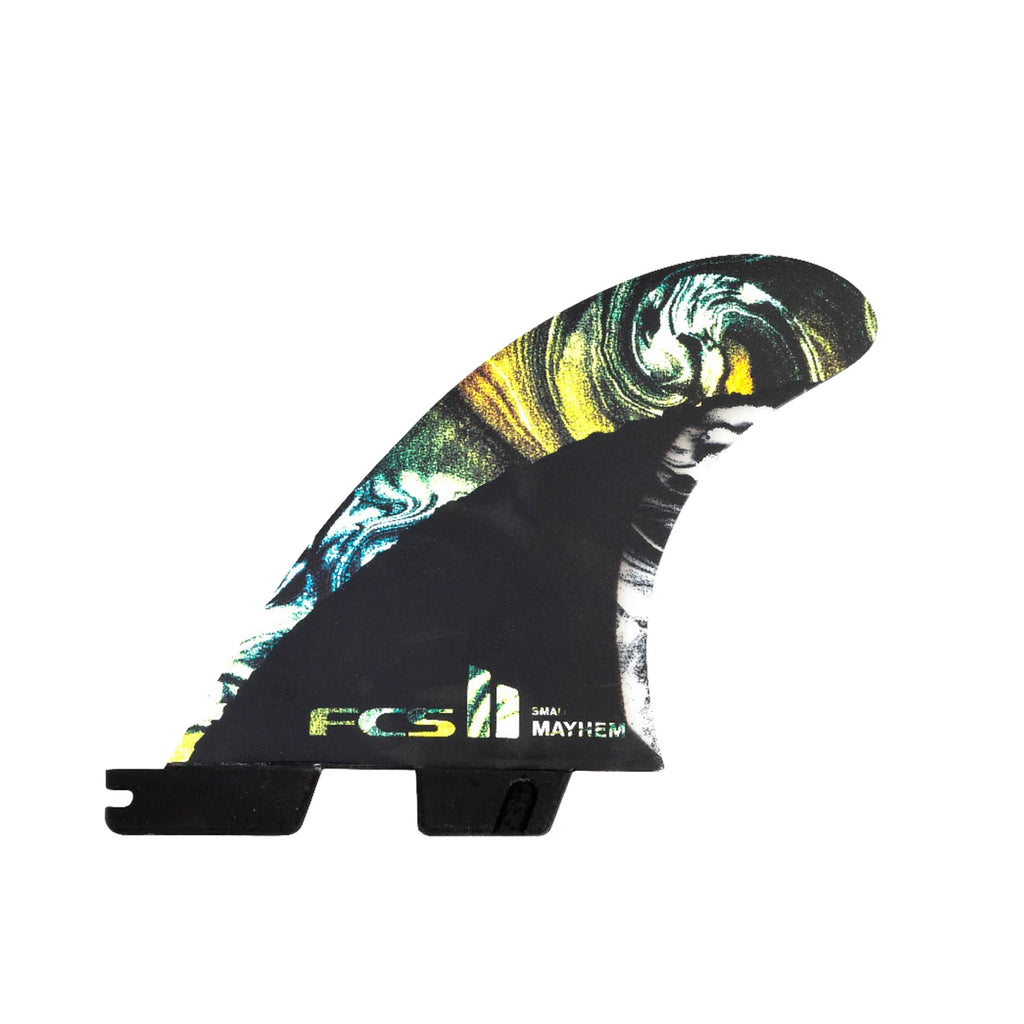 FCS II Lost MB Performance Core Carbon Tri Surfboard Fins - Small