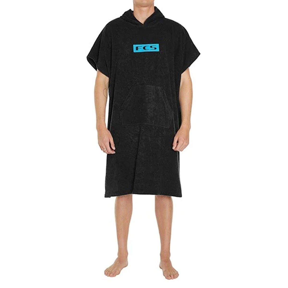 FCS Junior Towel Poncho - Black