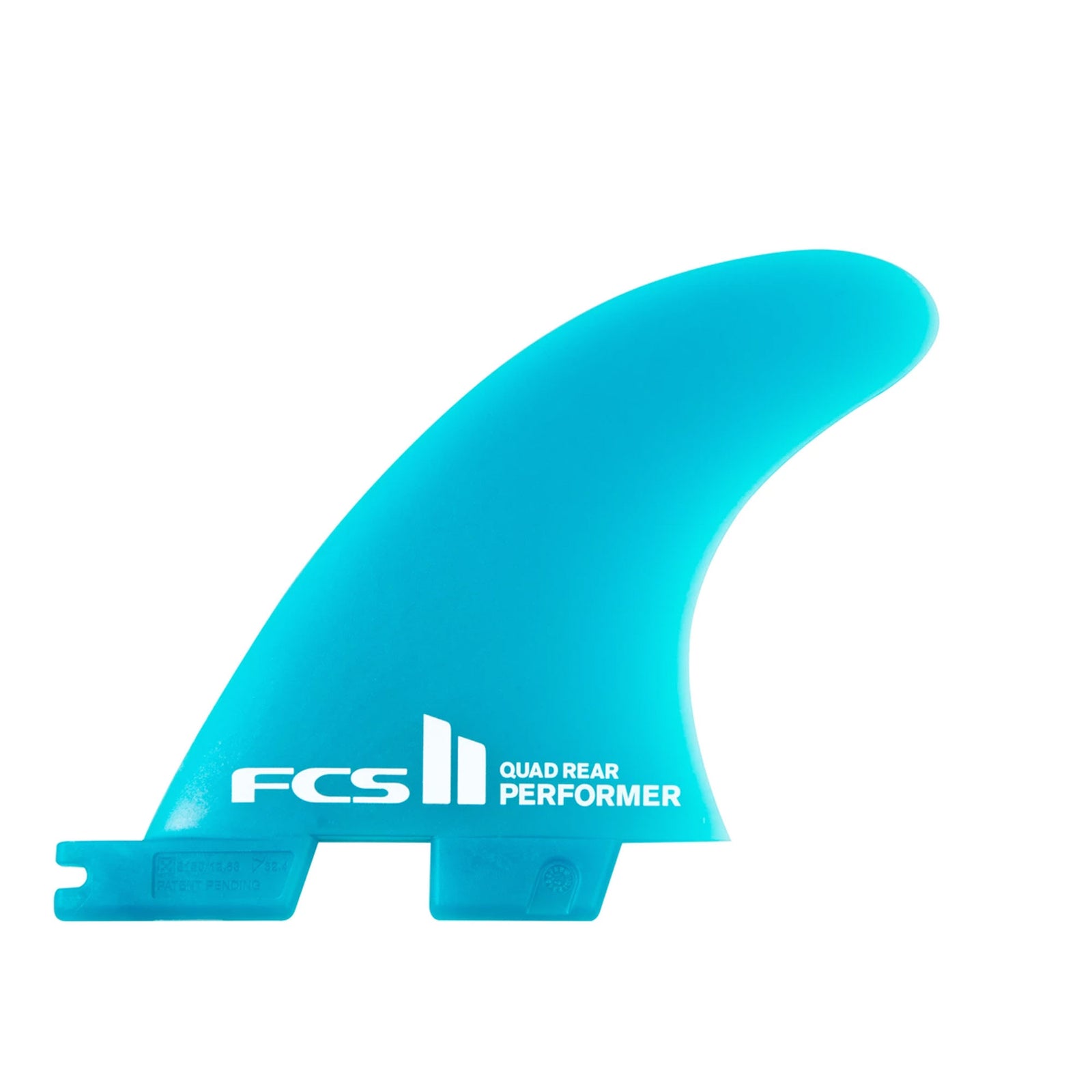 FCS II Performer Neo Glass Quad Surfboard Fins - Medium/Blue