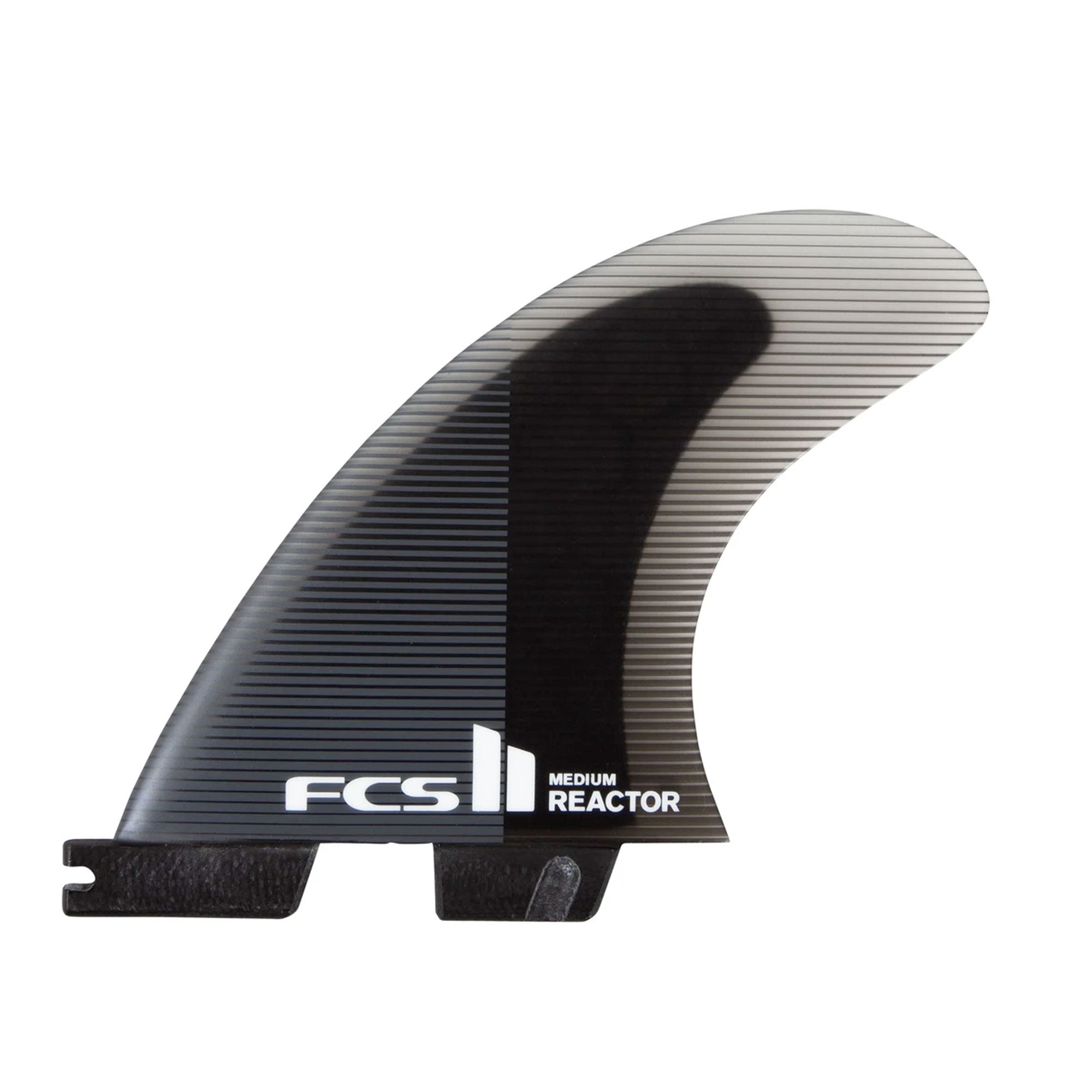 FCS II Reactor PC Medium Tri Surfboard Fins