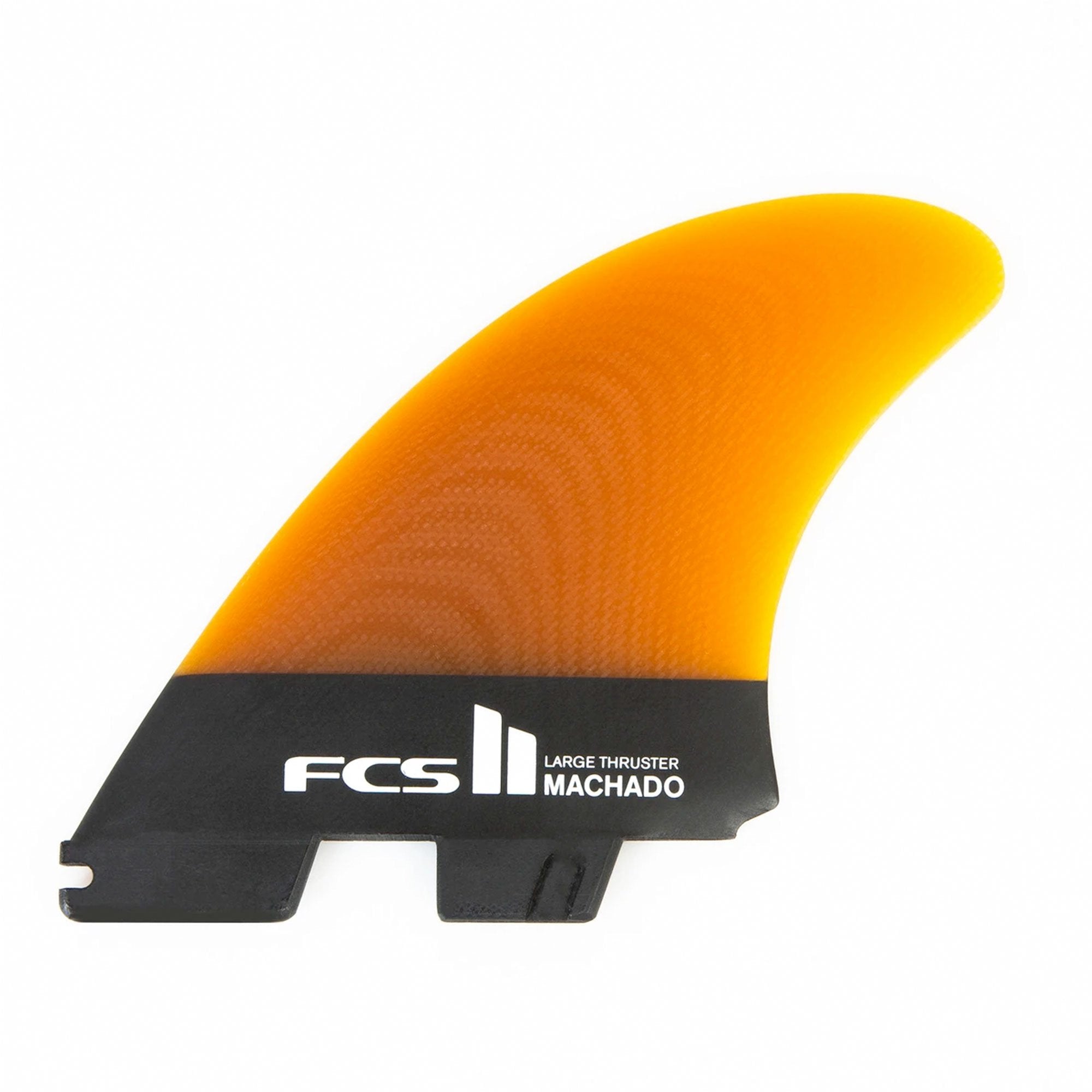 FCS II x Machado FW Glazer Tri-Keel Surfboard Fins