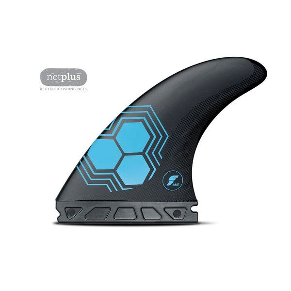 Futures Channel Islands AM1 Alpha Series Tri Fin Set - Medium/Blue