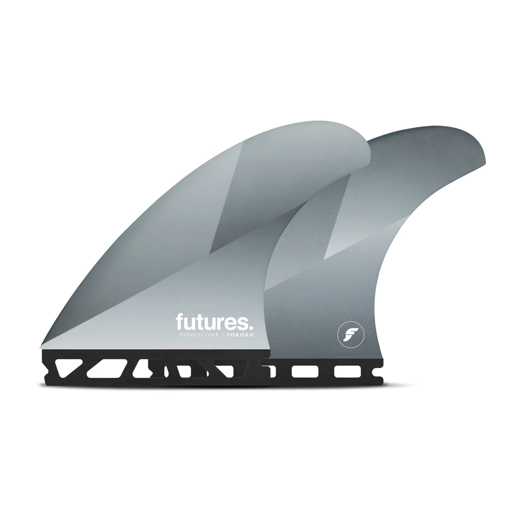 Futures Tokoro HC Tri Surfboard Fins - Medium/Grey